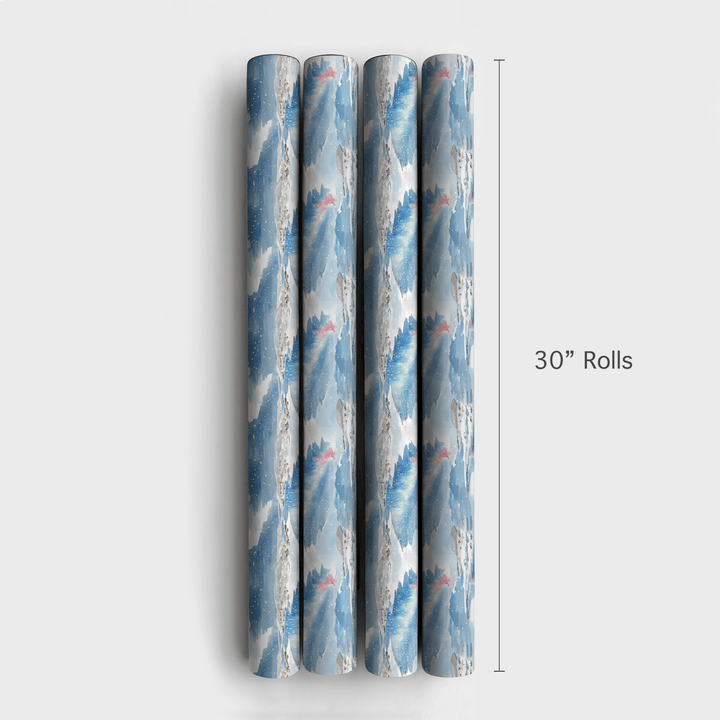 Northern Lights - Wrapping Paper - Aspen & Arlo