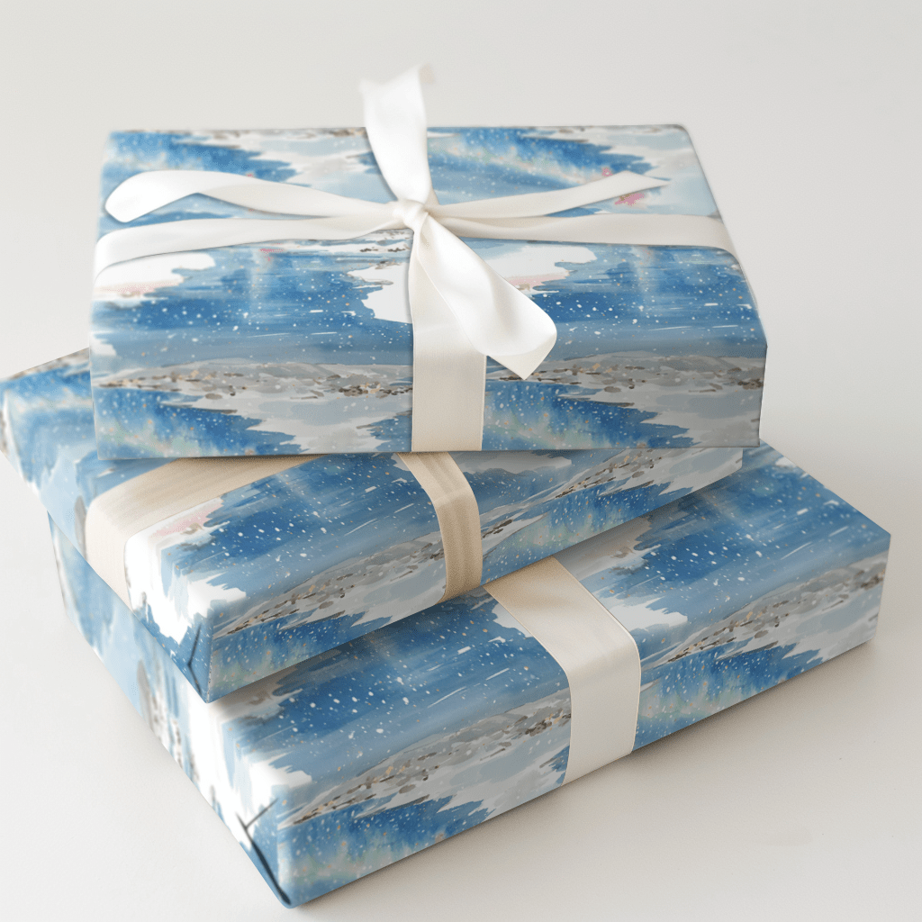 Northern Lights - Wrapping Paper - Aspen & Arlo