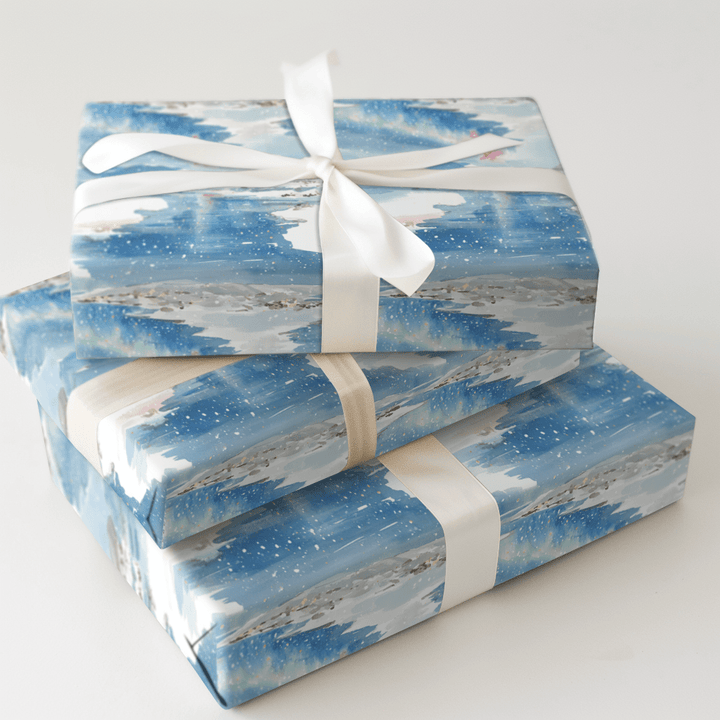 Northern Lights - Wrapping Paper - Aspen & Arlo