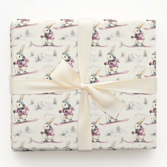 Bunny Slopes Only - Wrapping Paper - Aspen & Arlo