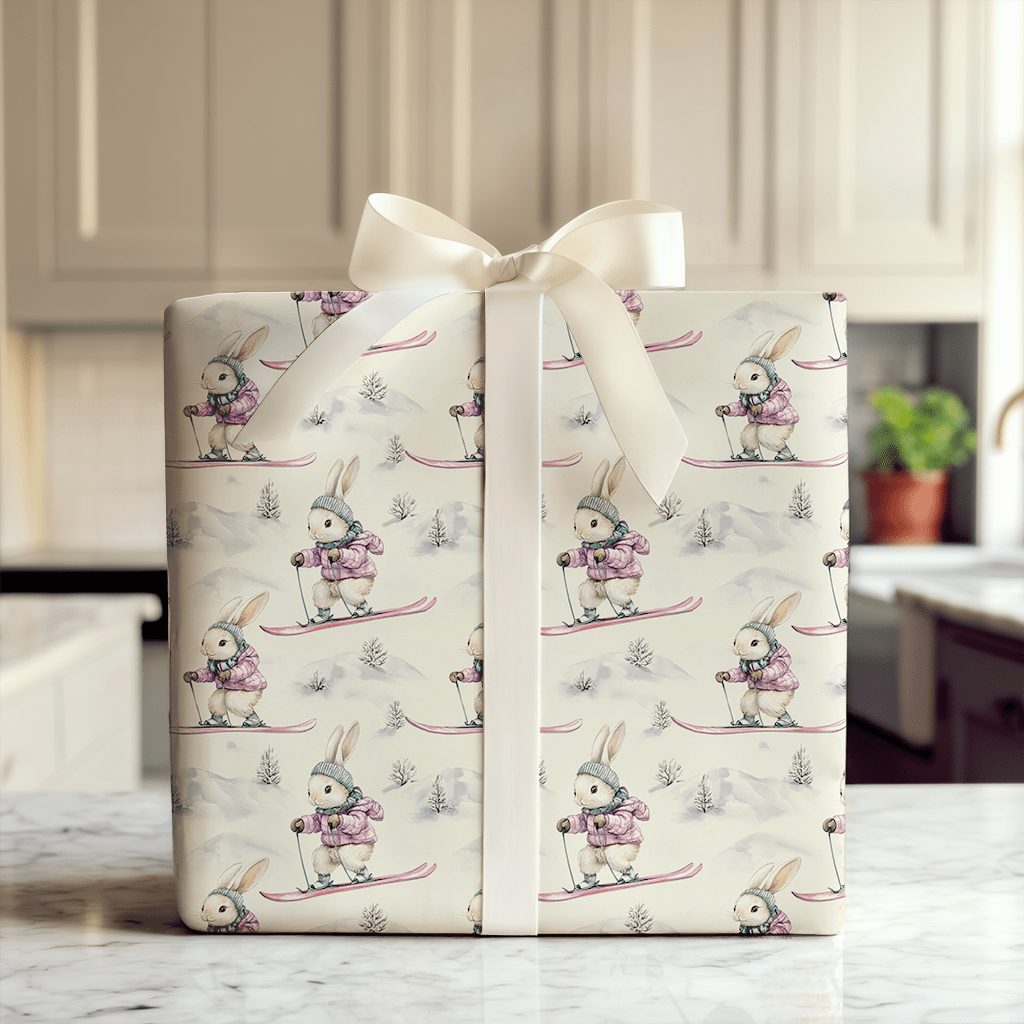 Bunny Slopes Only - Wrapping Paper - Aspen & Arlo