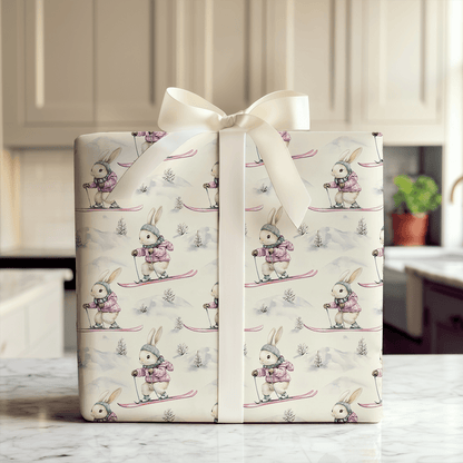 Bunny Slopes Only - Wrapping Paper - Aspen & Arlo