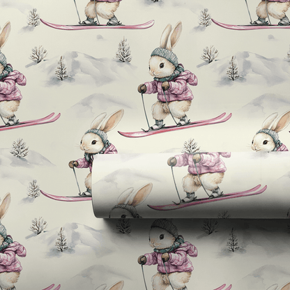 Bunny Slopes Only - Wrapping Paper - Aspen & Arlo