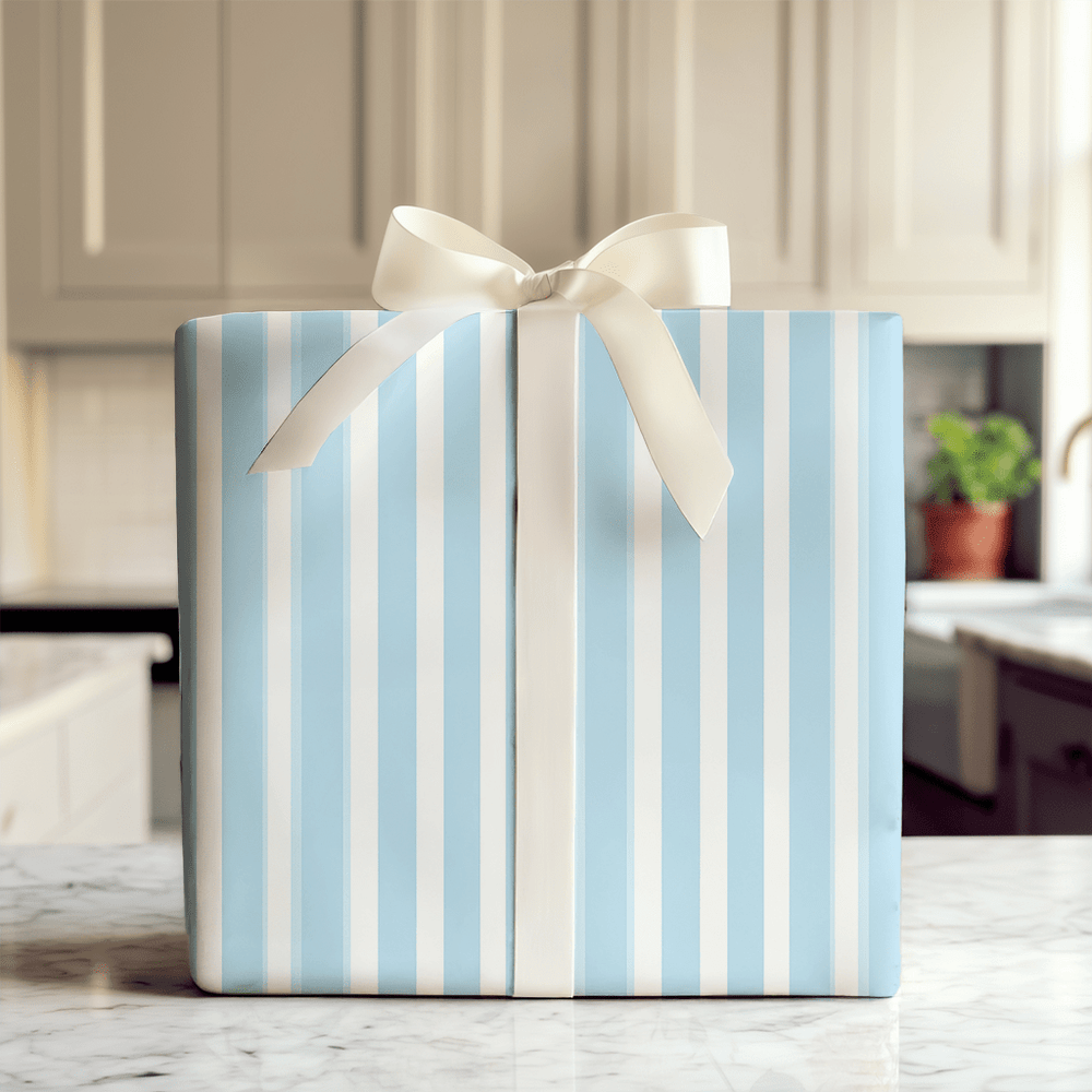 Oh Boy Oh Stripes - Wrapping Paper - Aspen & Arlo