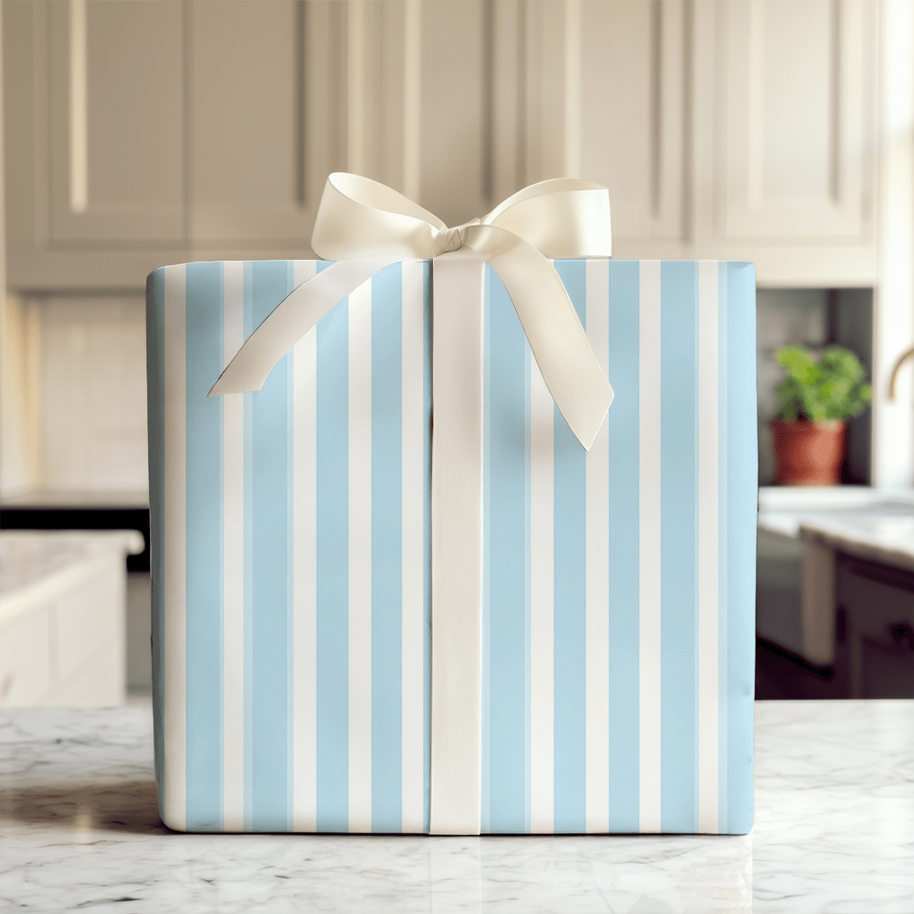 Oh Boy Oh Stripes - Wrapping Paper - Aspen & Arlo