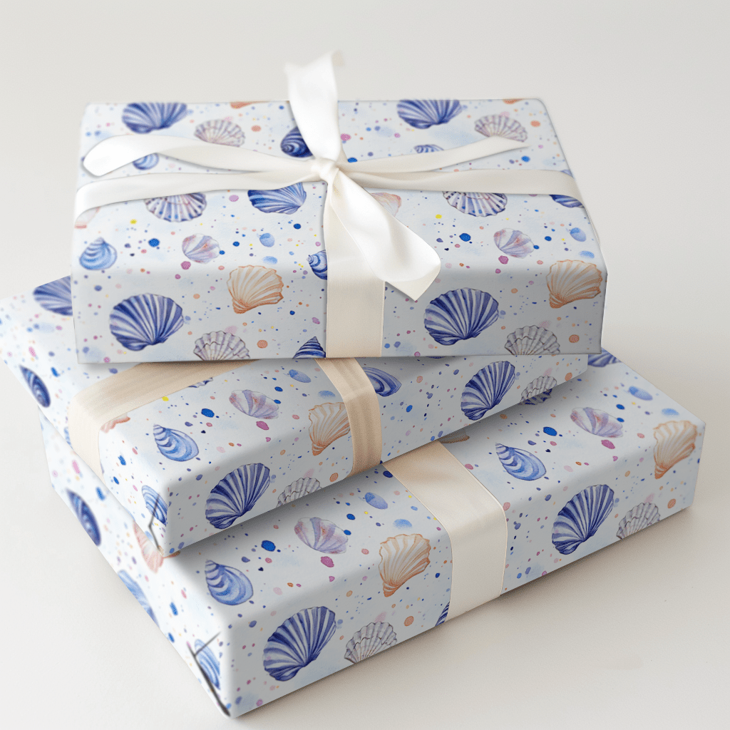Treasures of the Sea - Wrapping Paper - Aspen & Arlo