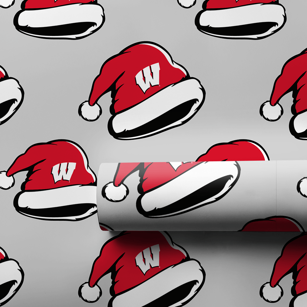 Santaâ€™s Favorite W - Wrapping Paper - Aspen & Arlo