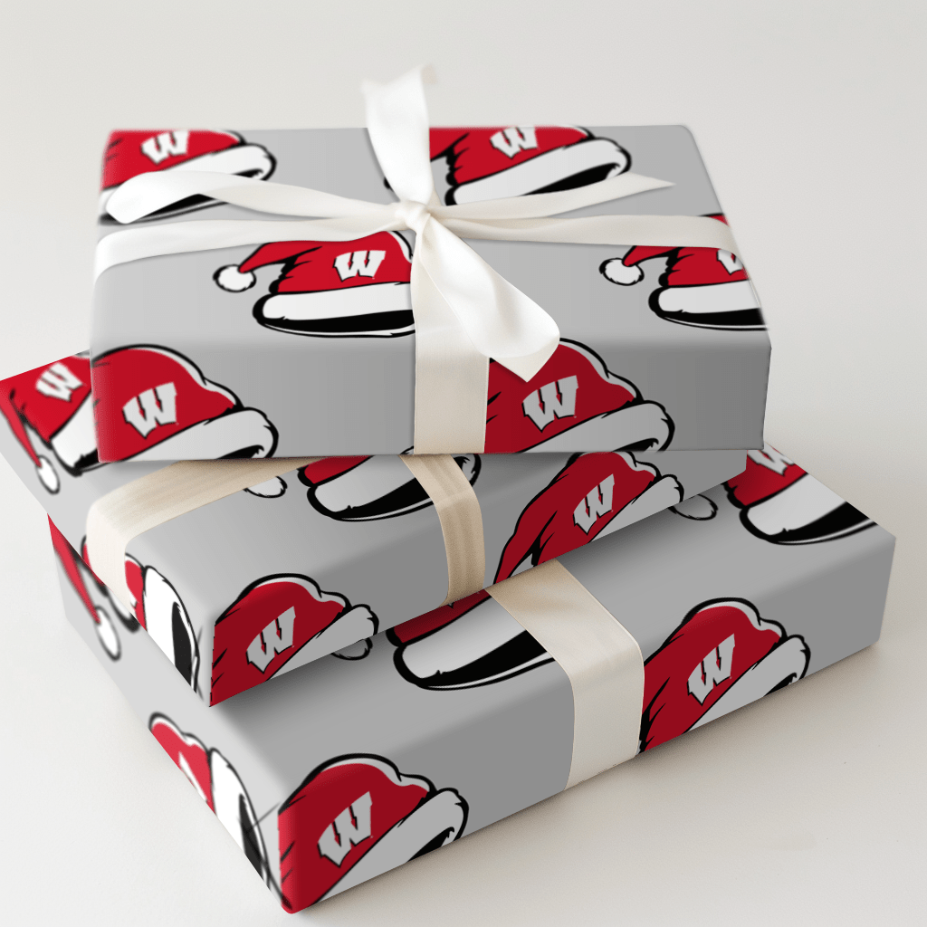 Santaâ€™s Favorite W - Wrapping Paper - Aspen & Arlo