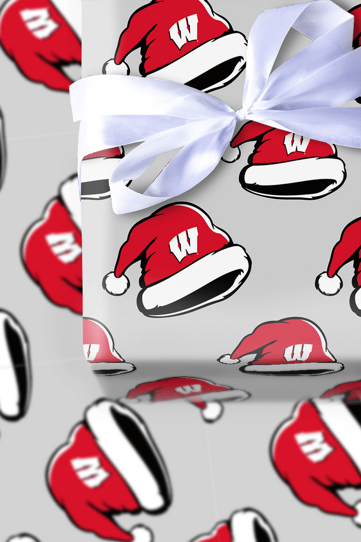 Santaâ€™s Favorite W - Wrapping Paper - Aspen & Arlo