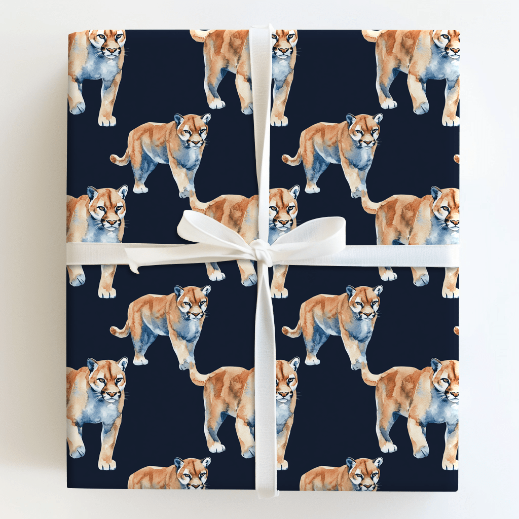 Cougie - Wrapping Paper - Aspen & Arlo