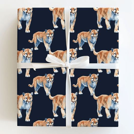 Cougie - Wrapping Paper - Aspen & Arlo