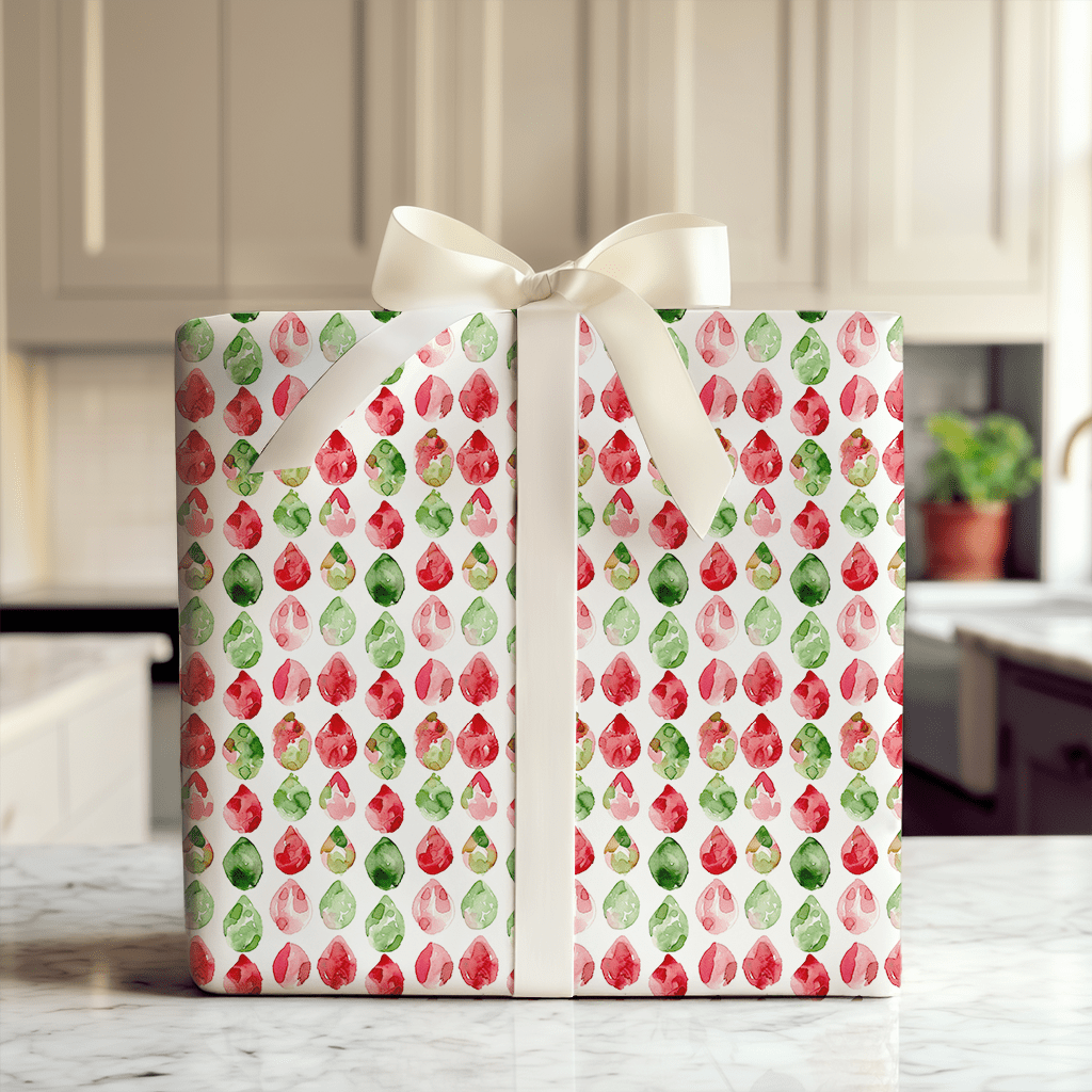 Holiday Raindrop - Wrapping Paper - Aspen & Arlo