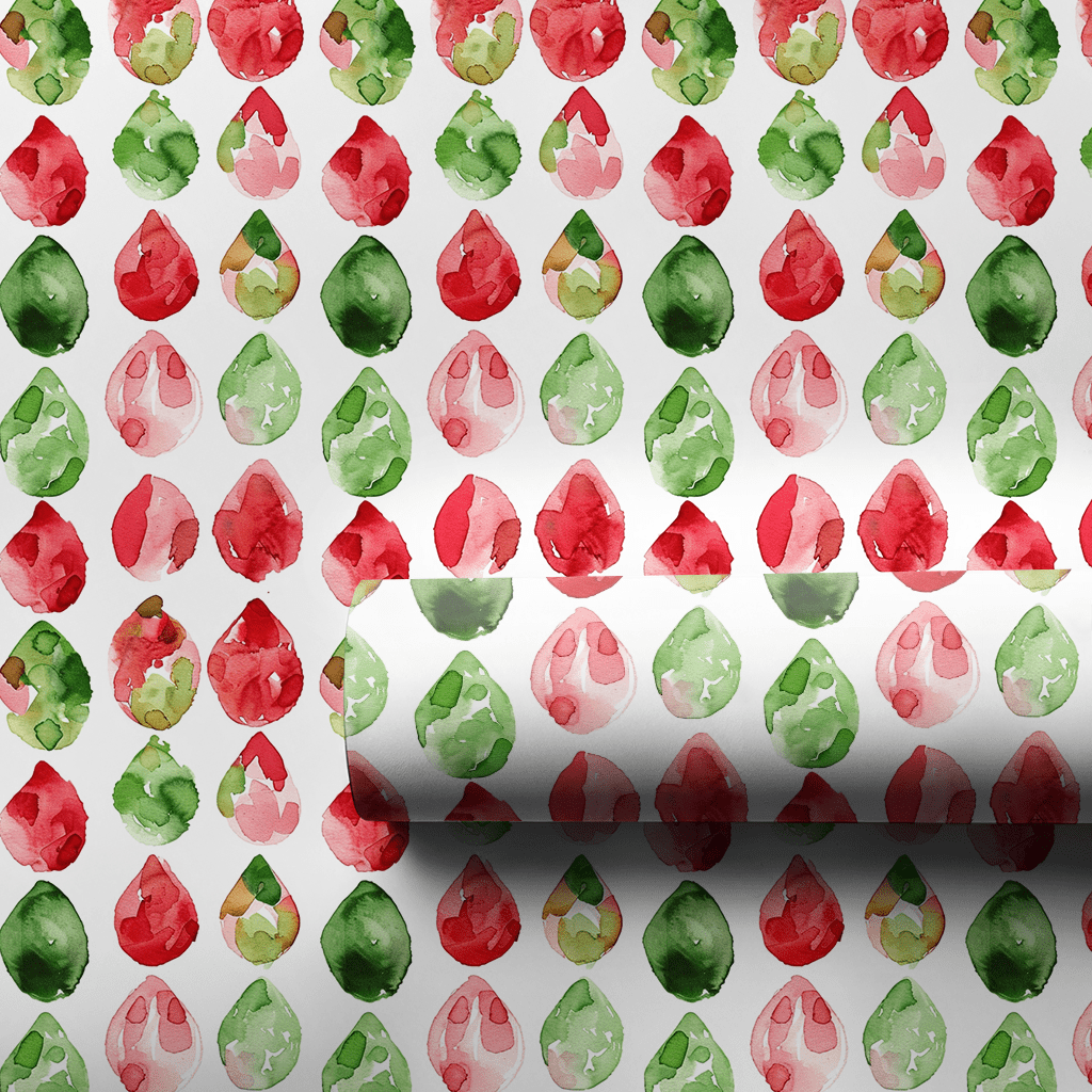 Holiday Raindrop - Wrapping Paper - Aspen & Arlo