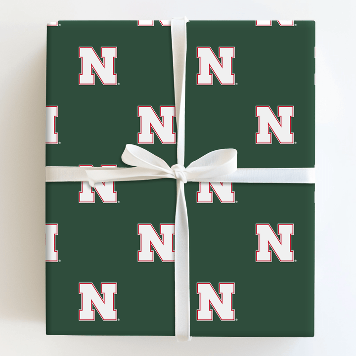 Husker Holly - Wrapping Paper - Aspen & Arlo