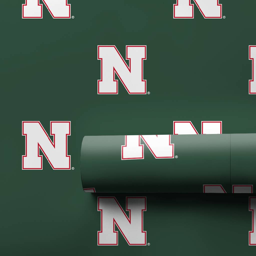 Husker Holly - Wrapping Paper - Aspen & Arlo