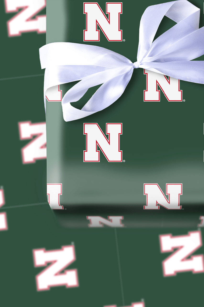 Husker Holly - Wrapping Paper - Aspen & Arlo