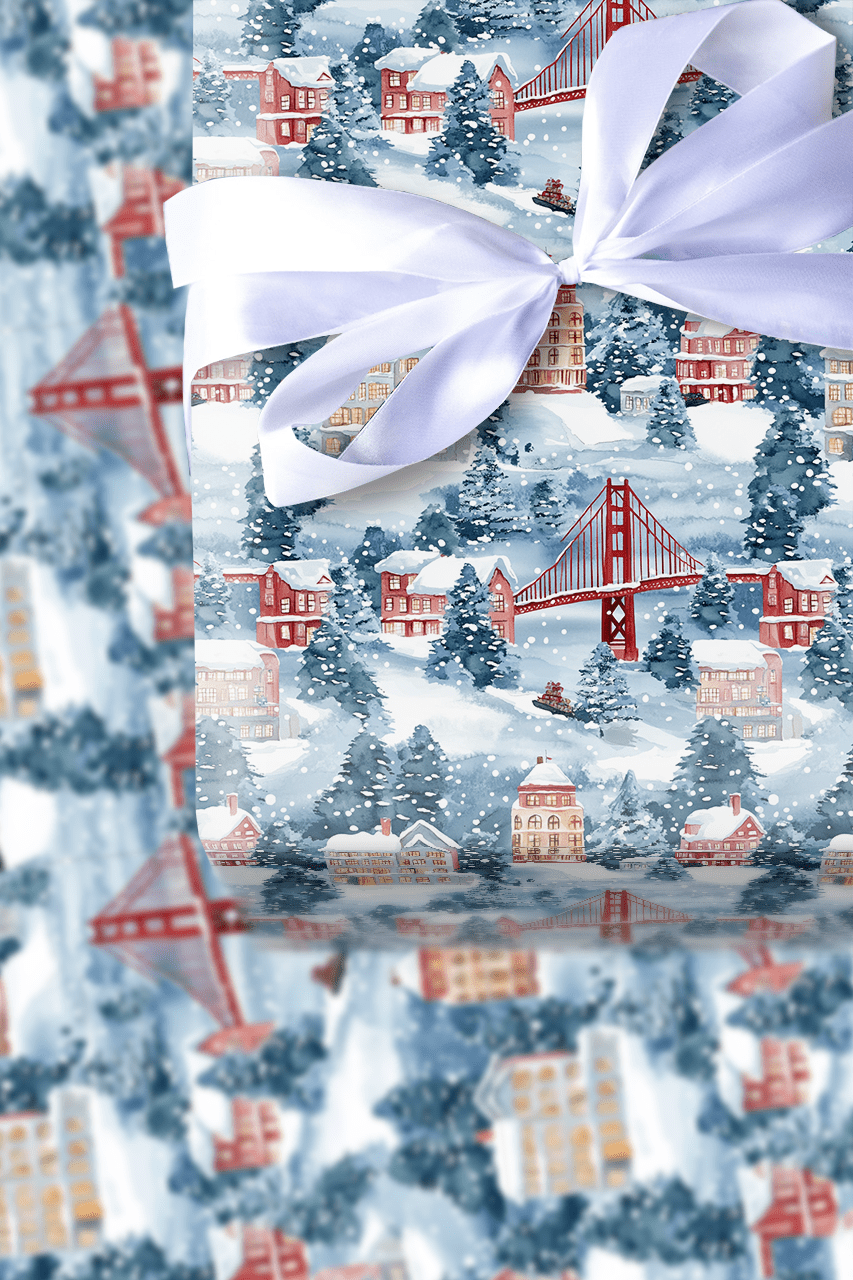 Nob Hill Nights - Wrapping Paper - Aspen & Arlo