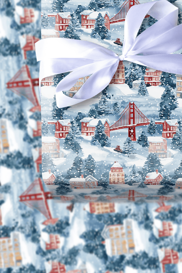 Nob Hill Nights - Wrapping Paper - Aspen & Arlo
