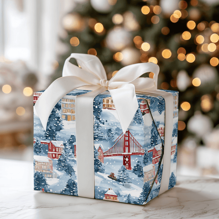 Nob Hill Nights - Wrapping Paper - Aspen & Arlo