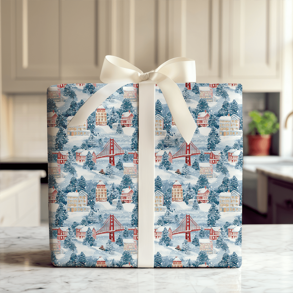 Nob Hill Nights - Wrapping Paper - Aspen & Arlo