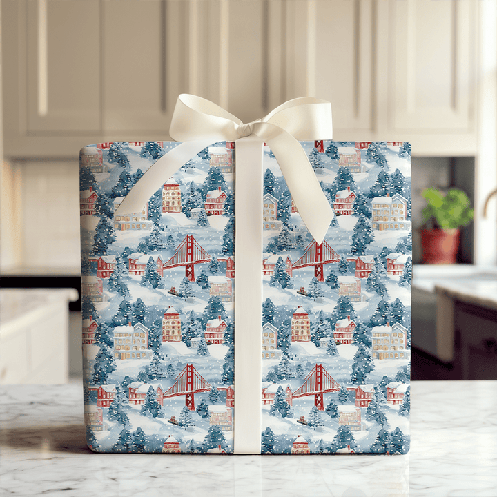 Nob Hill Nights - Wrapping Paper - Aspen & Arlo