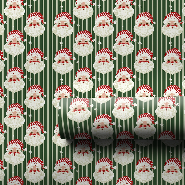 Jolly Santa Pinstripe