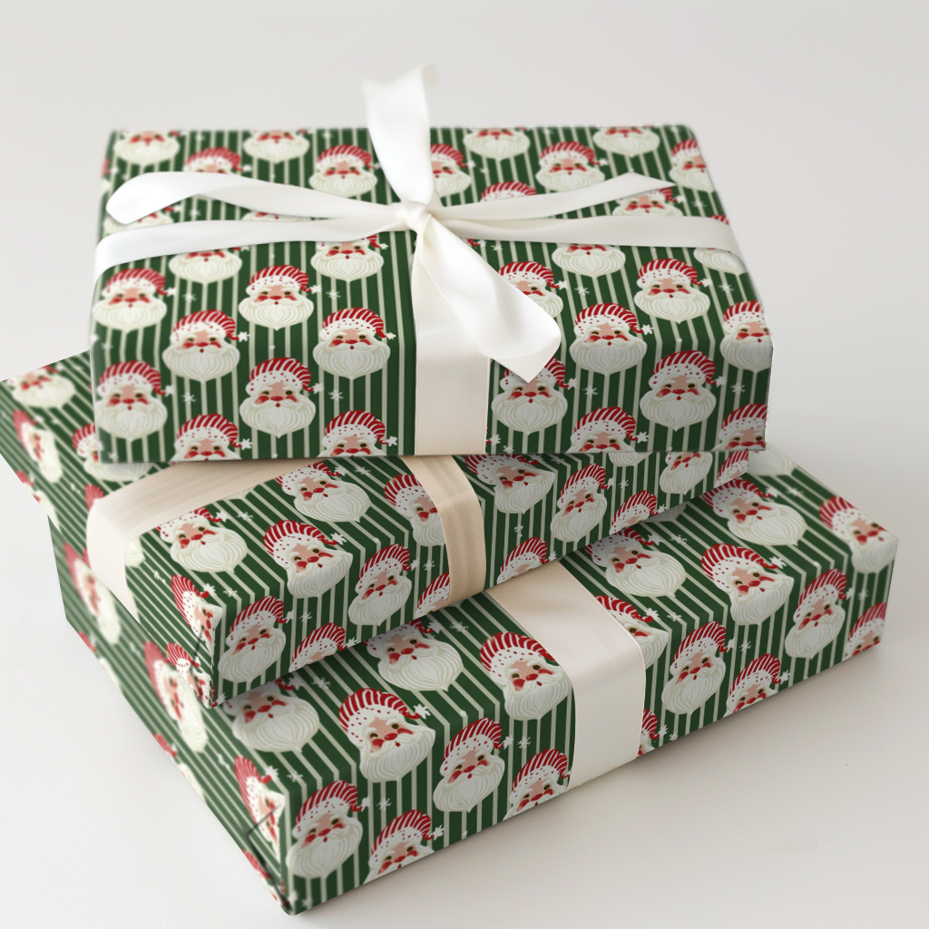 Jolly Santa Pinstripe