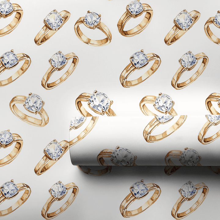 Radiant Halo - Wrapping Paper - Aspen & Arlo