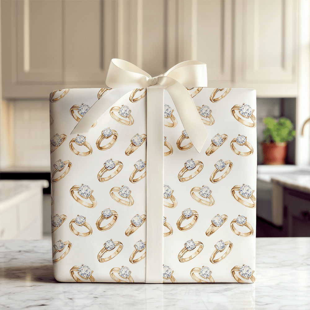 Radiant Halo - Wrapping Paper - Aspen & Arlo
