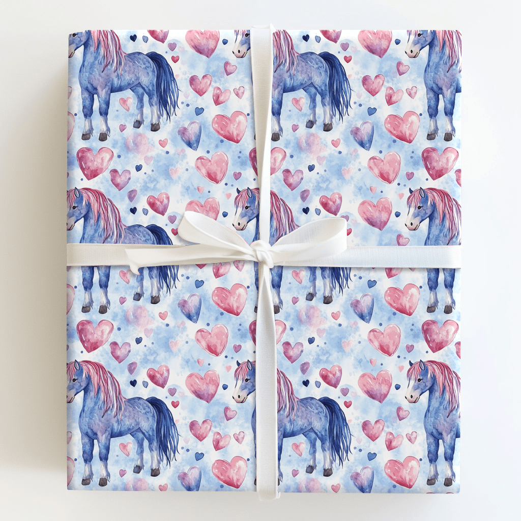 Ponytail Kisses - Wrapping Paper - Aspen & Arlo