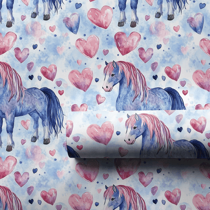 Ponytail Kisses - Wrapping Paper - Aspen & Arlo