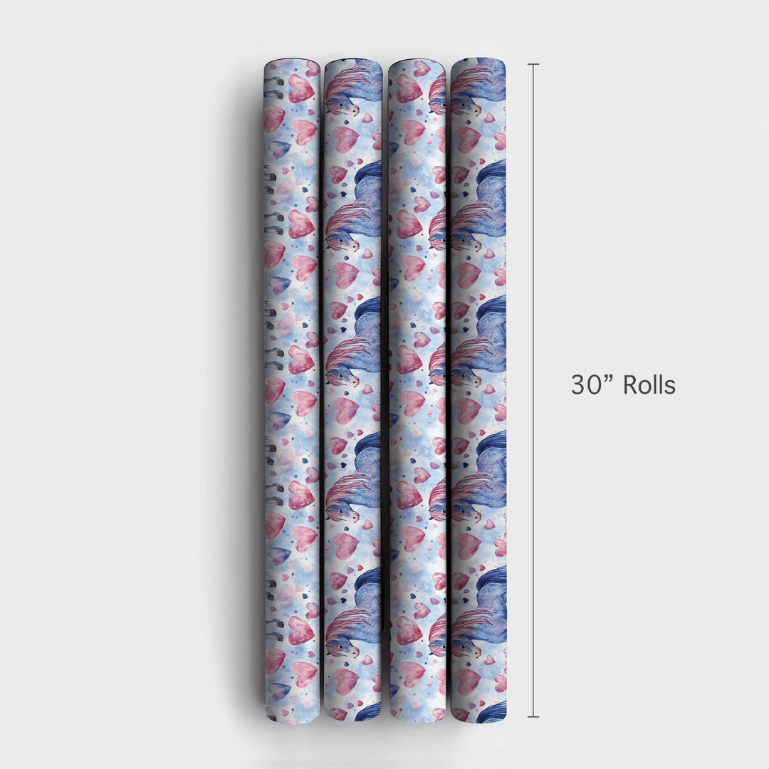 Ponytail Kisses - Wrapping Paper - Aspen & Arlo