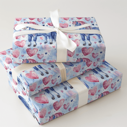 Ponytail Kisses - Wrapping Paper - Aspen & Arlo