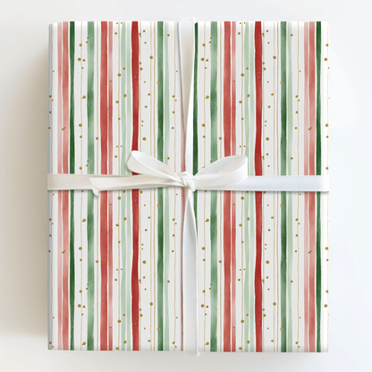 Tinsel Stripe - Wrapping Paper - Aspen & Arlo