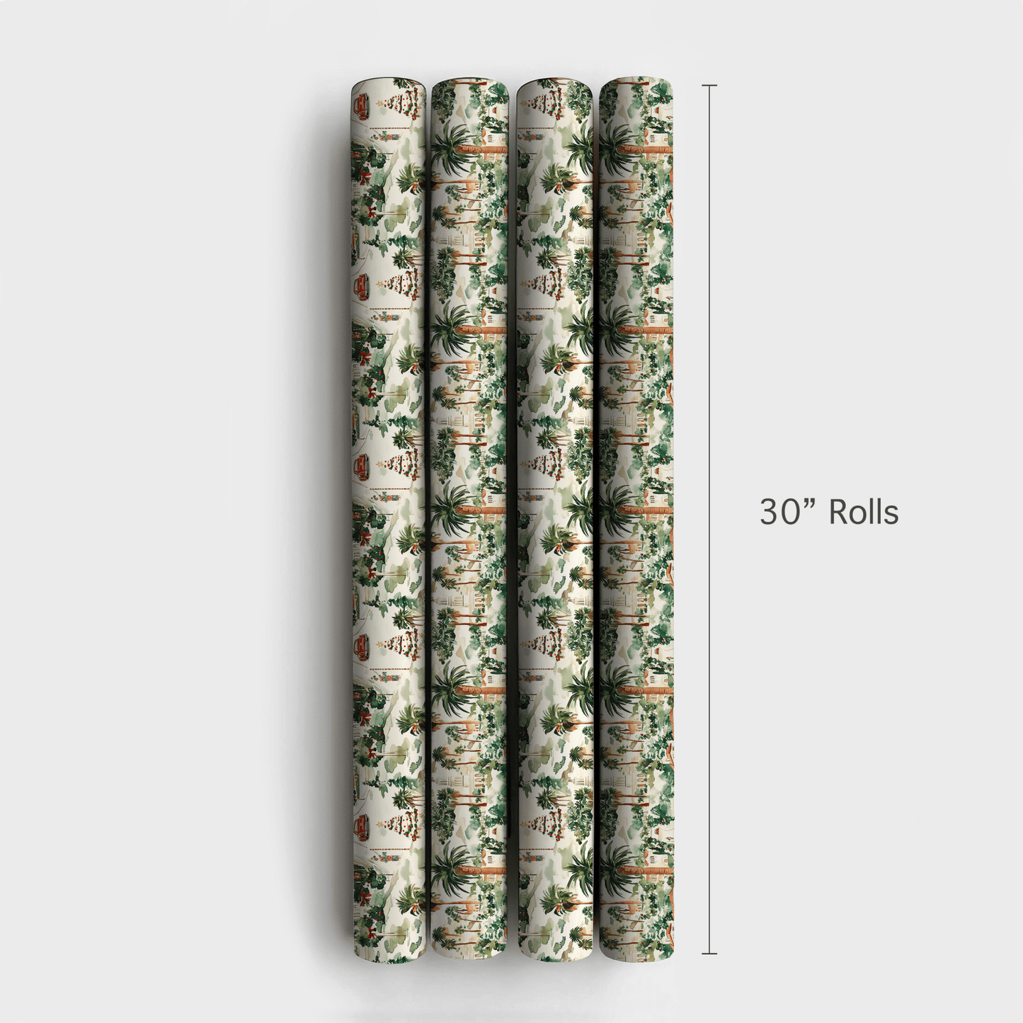 Santa Santa Monica - Wrapping Paper - Aspen & Arlo