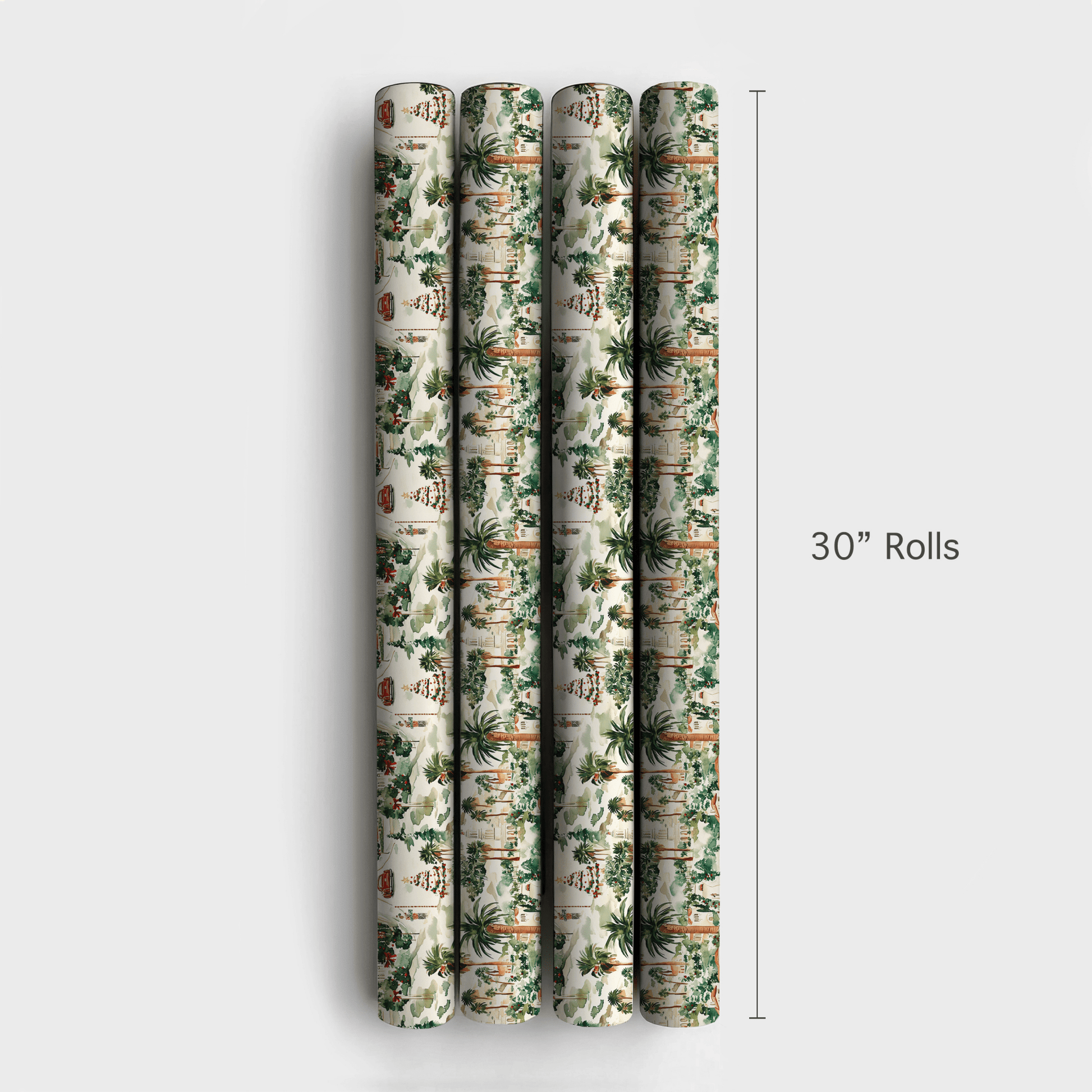 Santa Santa Monica - Wrapping Paper - Aspen & Arlo