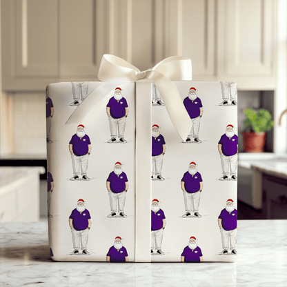 KS Santa Polo - Wrapping Paper - Aspen & Arlo