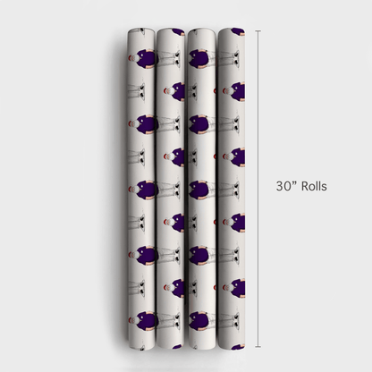 KS Santa Polo - Wrapping Paper - Aspen & Arlo