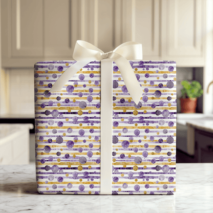 Purple Reign - Wrapping Paper - Aspen & Arlo
