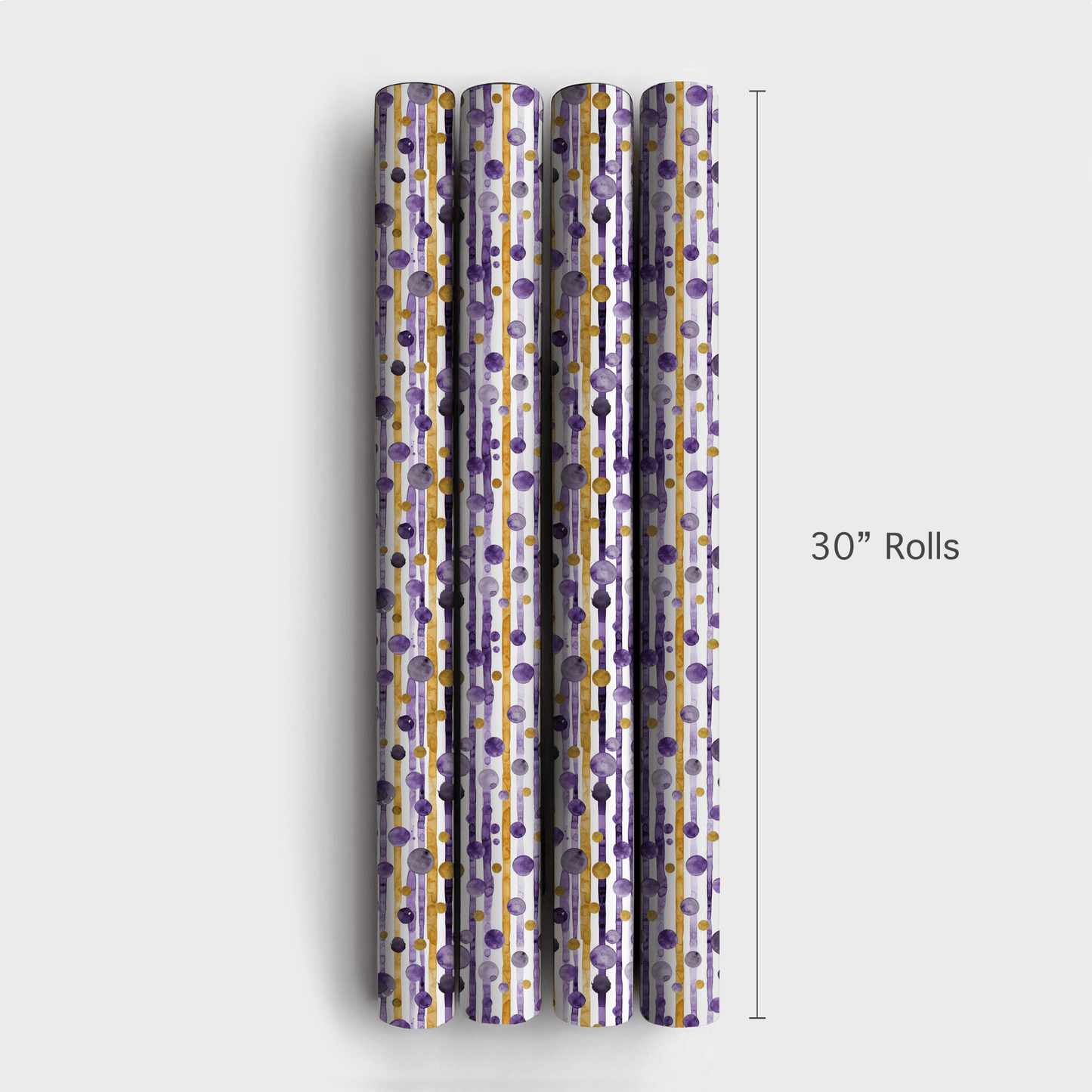 Purple Reign - Wrapping Paper - Aspen & Arlo