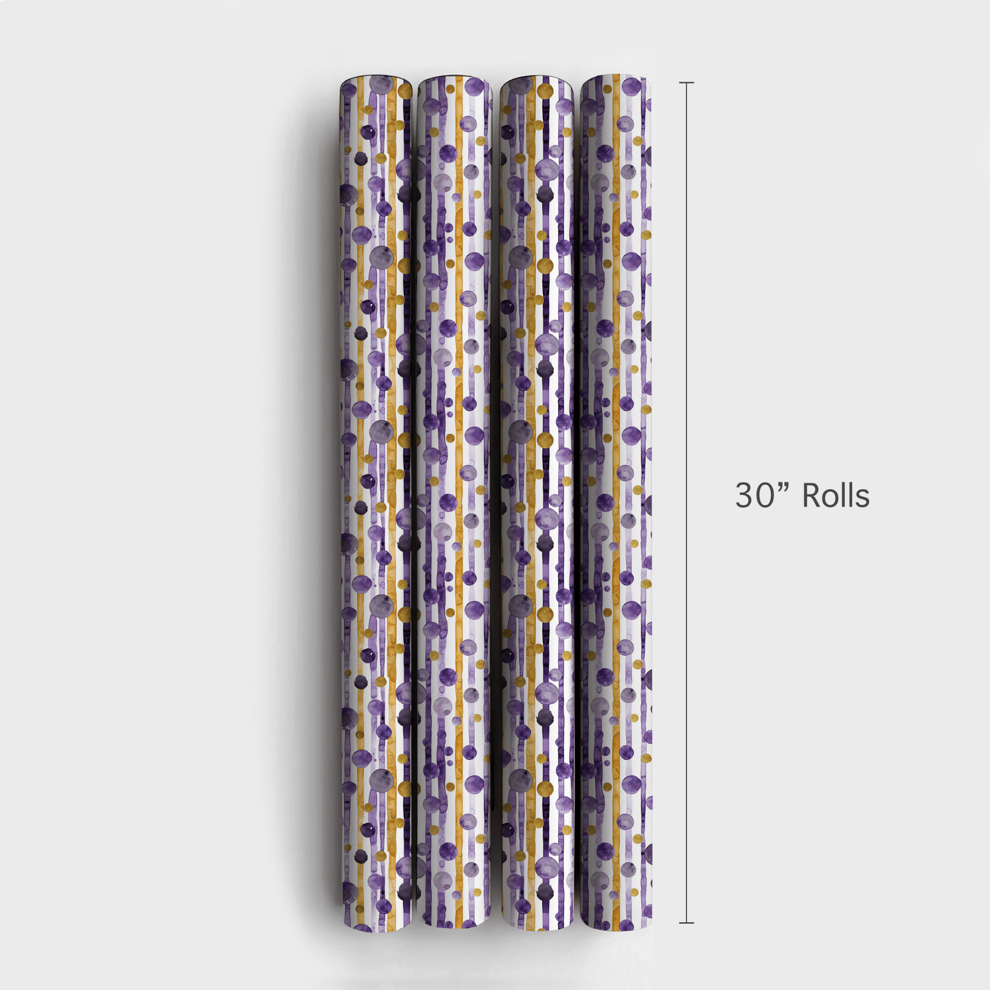 Purple Reign - Wrapping Paper - Aspen & Arlo