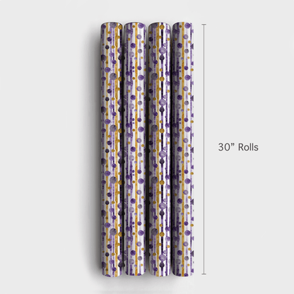 Purple Reign - Wrapping Paper - Aspen & Arlo