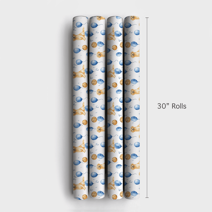 Dribble with Dribble - Wrapping Paper - Aspen & Arlo