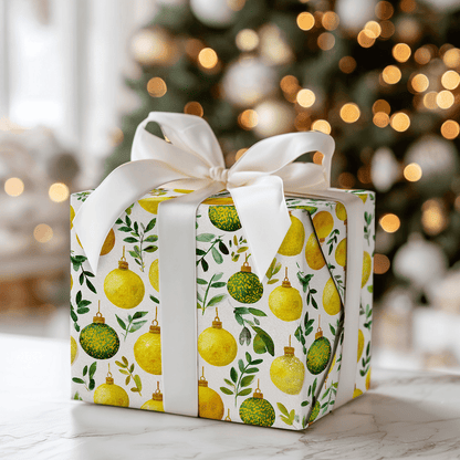 Trim The Lemon Tree - Wrapping Paper - Aspen & Arlo