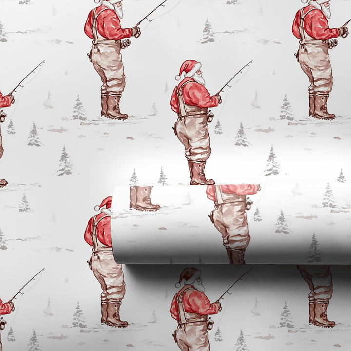 Wading Through the Holidays - Wrapping Paper - Aspen & Arlo