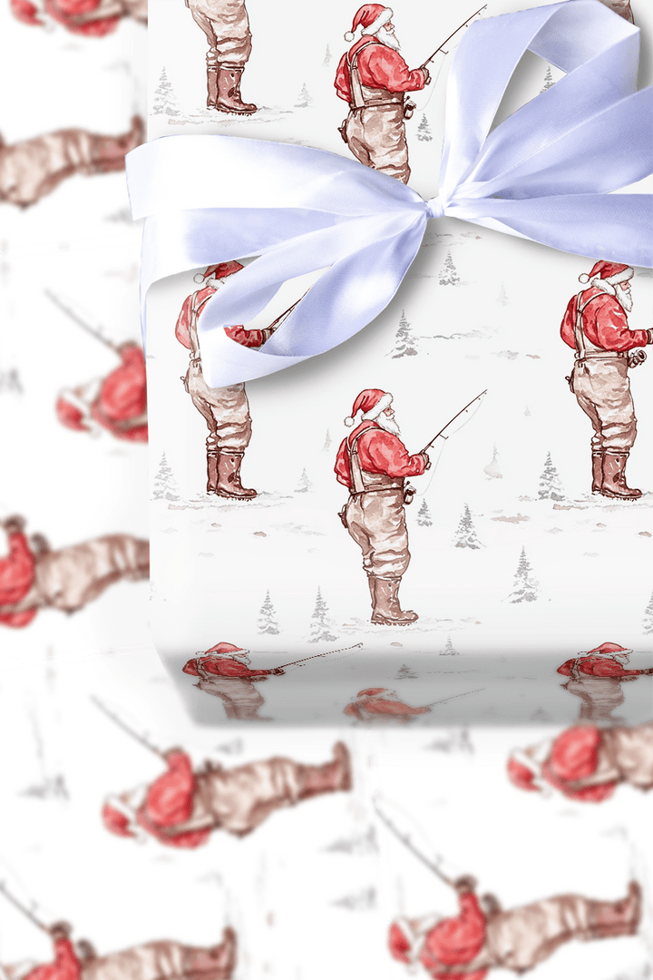 Wading Through the Holidays - Wrapping Paper - Aspen & Arlo
