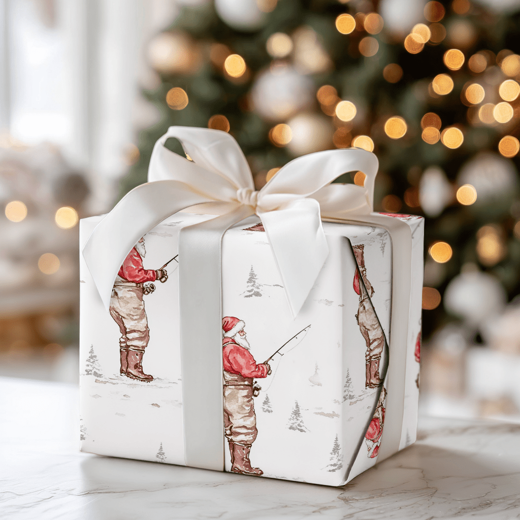 Wading Through the Holidays - Wrapping Paper - Aspen & Arlo