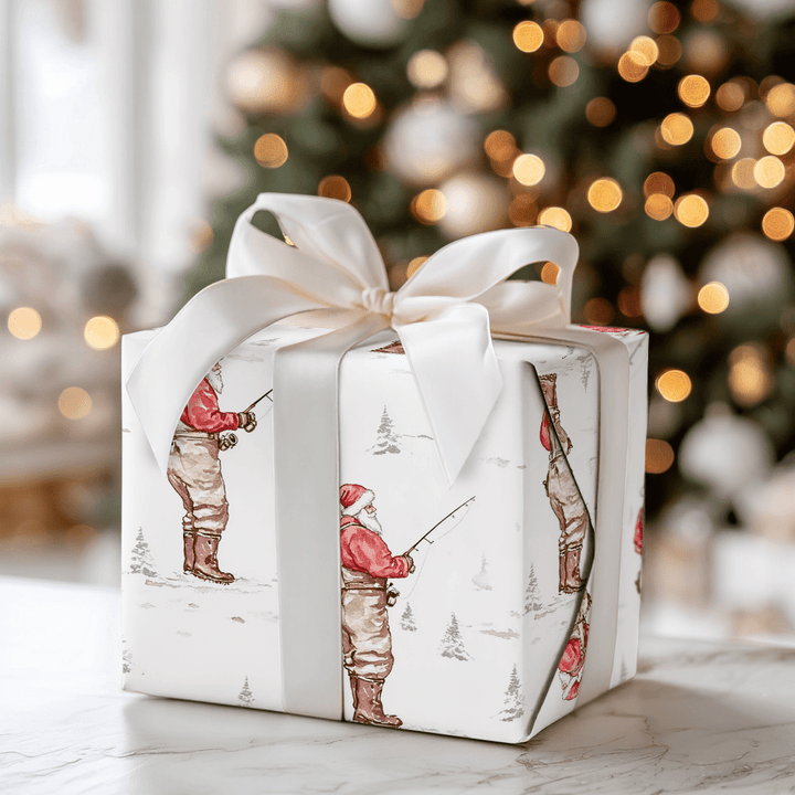 Wading Through the Holidays - Wrapping Paper - Aspen & Arlo