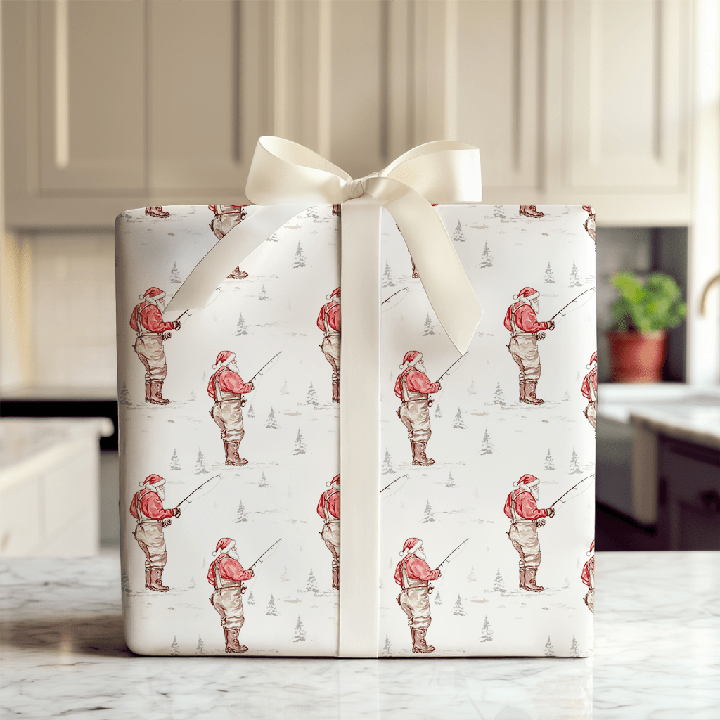 Wading Through the Holidays - Wrapping Paper - Aspen & Arlo