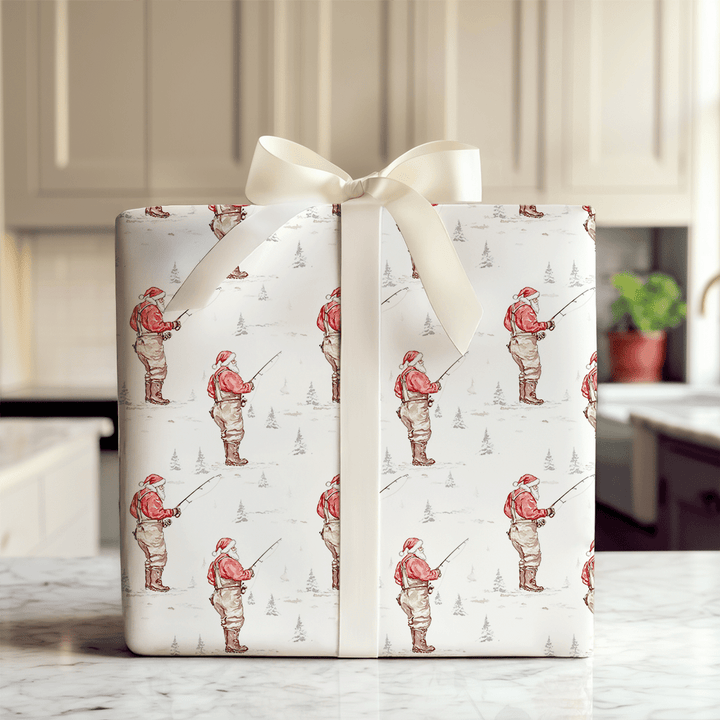 Wading Through the Holidays - Wrapping Paper - Aspen & Arlo